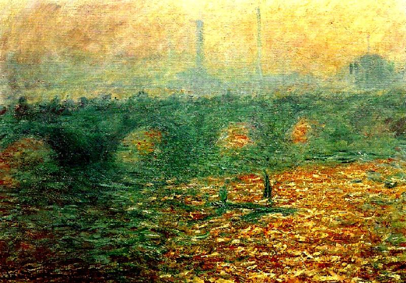 Claude Monet waterloo bridge oil painting picture